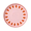 Xenos Ontbijtbord jolie - roze - ø21x2.1 cm- Borden|Kerstservies