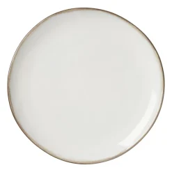 Xenos Ontbijtbord Toscane - wit - ø20.5 cm- Borden