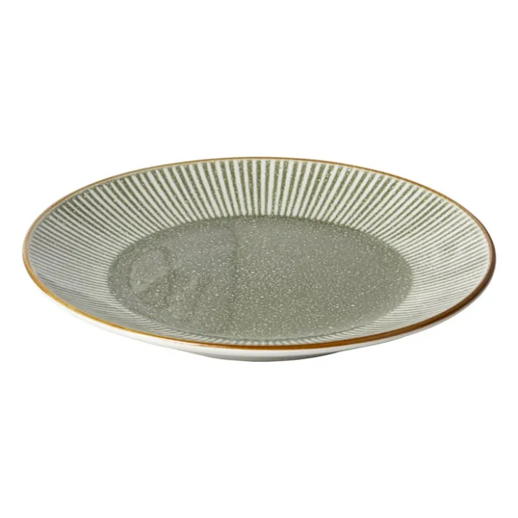 Xenos Ontbijtbord Yara - groen - ⌀21.2 cm- Borden