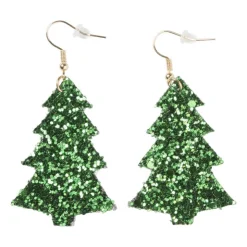 Xenos Oorbellen xmas tree - diverse kleuren- Kerstcadeaus