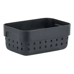 Xenos Opbergbak - S - zwart - 7.8x11.8x5 cm- Opbergbakken
