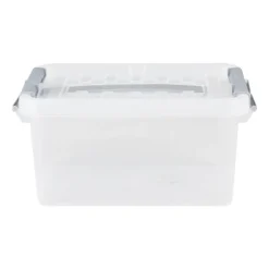 Xenos Opbergbox met handvat - 5 liter - 14x30x19.5 cm- Opbergboxen