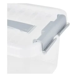 Xenos Opbergbox met handvat - 5 liter - 14x30x19.5 cm- Opbergboxen