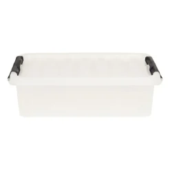 Xenos Opbergbox plat - 9 liter - 40x29x11 cm- Opbergboxen