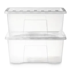 Xenos Opbergbox Quasar - set van 3 - 50 liter- Opbergboxen