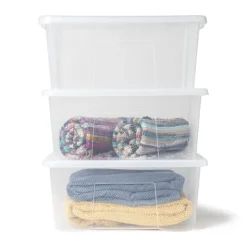 Xenos Opbergbox Quasar - set van 3 - 50 liter- Opbergboxen