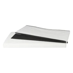 Xenos Opbergbox Teddy opvouwbaar - wit - 38x76x38 cm- Opbergboxen