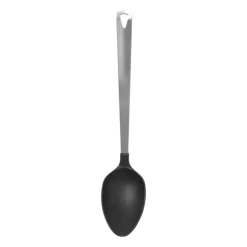 Xenos Opscheplepel London - zilverkleurig - 32.5 cm- Keukengerei