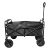 Xenos Opvouwbare bolderkar - zwart - 103x54x108 cm- Festivals