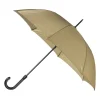 Xenos Opvouwbare paraplu - beige - 116 cm- Paraplu'S