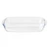 Xenos Ovenschaal 3.8 liter - glas - 7x39x24 cm- Ovenschalen