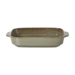 Xenos Ovenschaal Toscane M - groen - 5.3x28x17.5 cm- Ovenschalen
