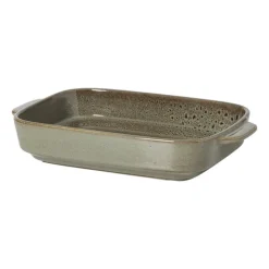Xenos Ovenschaal Toscane M - groen - 5.3x28x17.5 cm- Ovenschalen