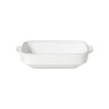 Xenos Ovenschaal Toscane S - wit - 5x22x15 cm- Ovenschalen