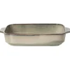 Xenos Ovenschaal Toscane XL - beige - 7.3x38.8x24 cm- Ovenschalen