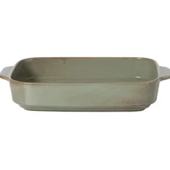 Xenos Ovenschaal Toscane XL - groen - 7.3x38.8x24 cm- Ovenschalen