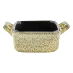 Xenos Ovenschaaltje met grepen s - diverse kleuren - 7x7x3 cm- Ovenschalen