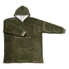 Xenos Oversized hoodie - groen - one size- Winterartikelen|Kerstcadeaus