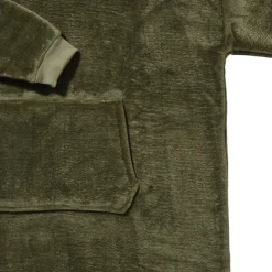 Xenos Oversized hoodie - groen - one size- Winterartikelen|Kerstcadeaus