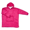 Xenos Oversized hoodie - roze - one size- Winterartikelen