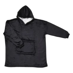 Xenos Oversized hoodie - zwart- Winterartikelen