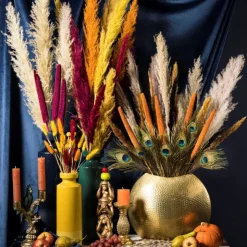 Xenos Pampasgras - 100 cm - set van 3- Kunstbloemen
