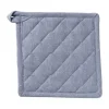 Xenos Pannenlap denim - blauw - 20x20 cm- Pannenlappen