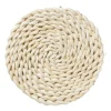 Xenos Panonderzetter - beige - ⌀20 cm- Onderzetters