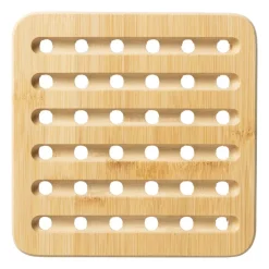 Xenos Panonderzetter bamboe - diverse varianten - 20x20 cm- Onderzetters