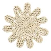 Xenos Panonderzetter bloem - mais - ø20 cm- Onderzetters