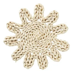 Xenos Panonderzetter bloem - mais - ø20 cm- Onderzetters