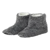 Xenos Pantoffels gemeleerd - donkergrijs - maat 37-38- Winterartikelen