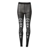 Xenos Panty halloween skelet - one size- Verkleedkleding