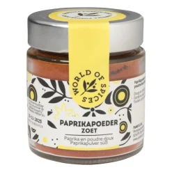 Xenos Paprikapoeder zoet - 60 gram- Kruiden En Specerijen