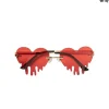 Xenos Partybril halloween - diverse kleuren- Verkleedaccessoires