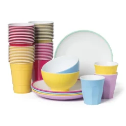 Xenos Partycup roze - 530 ml - 12 stuks- Wegwerpservies|Babyshower