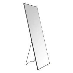 Xenos Passpiegel XL - zwart - 50x150 cm- Passpiegels