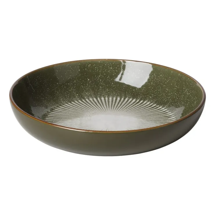Xenos Pastabord Yara - groen - ⌀21.7 cm- Borden