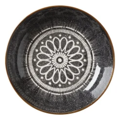 Xenos Pastabord Yara - zwart - ⌀21.7 cm- Borden