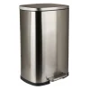 Xenos Pedaalemmer - zilver - 50 liter- Pedaalemmers|Prullenbakken