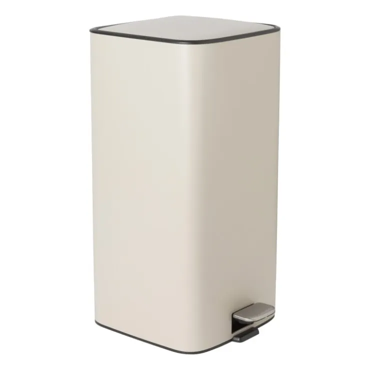 Xenos Pedaalemmer guard - beige - 28 liter- Pedaalemmers