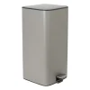 Xenos Pedaalemmer guard - grijs - 28 liter- Pedaalemmers