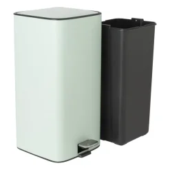 Xenos Pedaalemmer guard - groen - 28 liter- Pedaalemmers