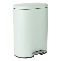 Xenos Pedaalemmer ovaal - groen - 50 liter- Pedaalemmers