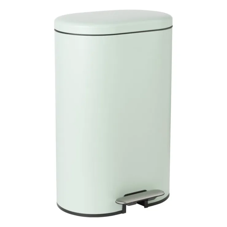 Xenos Pedaalemmer ovaal - groen - 30 liter- Pedaalemmers