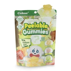 Xenos Peeling gummies mixed fruit - 60 gram- Snoep