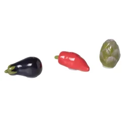 Xenos Peper- of zoutvaatje artisjok - groen - 4x4x4 cm- Keukengerei
