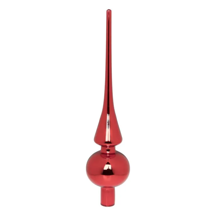 Xenos Piek - rood - 7x7x26 cm- Kerstpieken