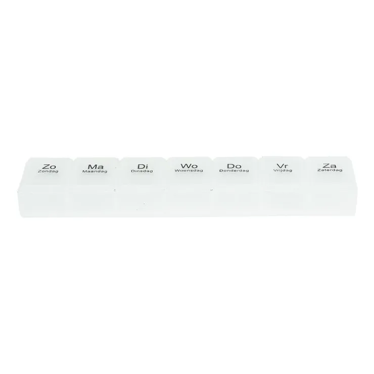 Xenos Pillendoosje - 15x3.5x2 cm- Badkamer Accessoires