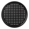 Xenos Pizzavorm geperforeerd - zwart - ø31 cm- Bakgerei